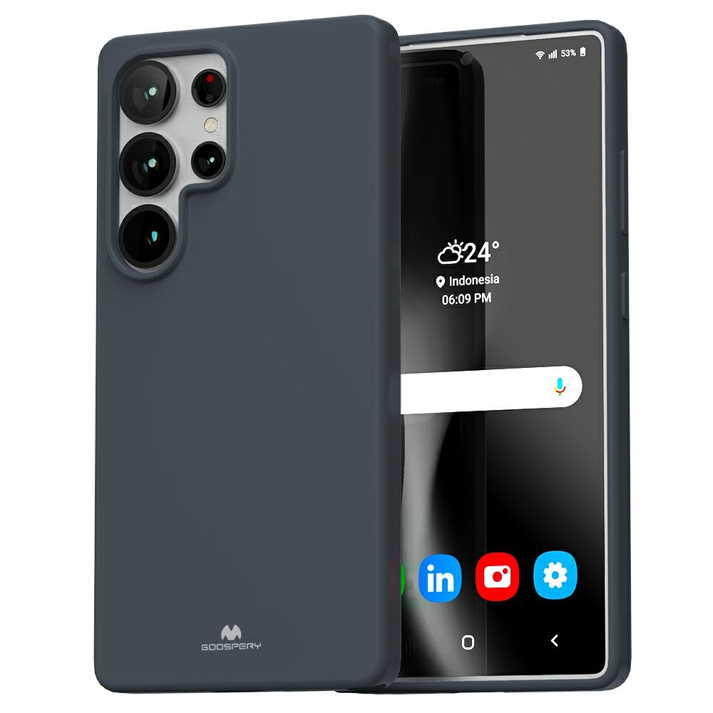 Pokrowiec Mercury Soft niebieski Samsung Galaxy S25 Ultra