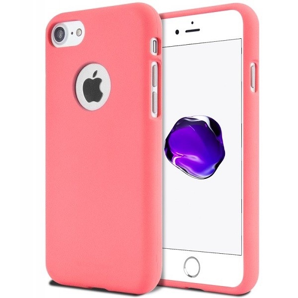 Pokrowiec Mercury Soft r�owy Apple iPhone 8