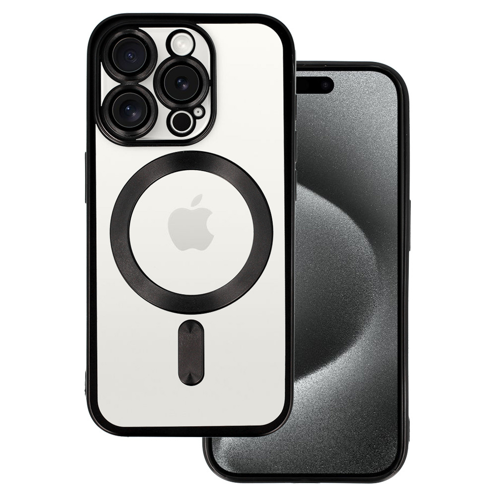 Pokrowiec Metallic Magsafe Case czarny Apple iPhone 11 Pro