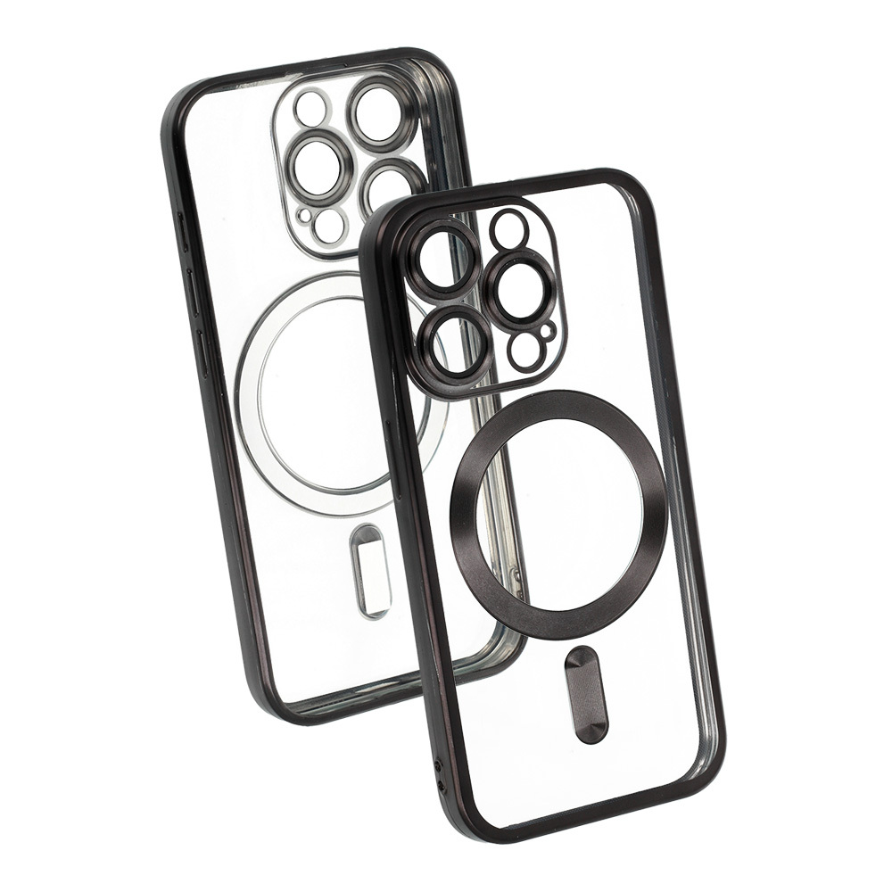 Pokrowiec Metallic Magsafe Case czarny Apple iPhone 11 Pro / 6