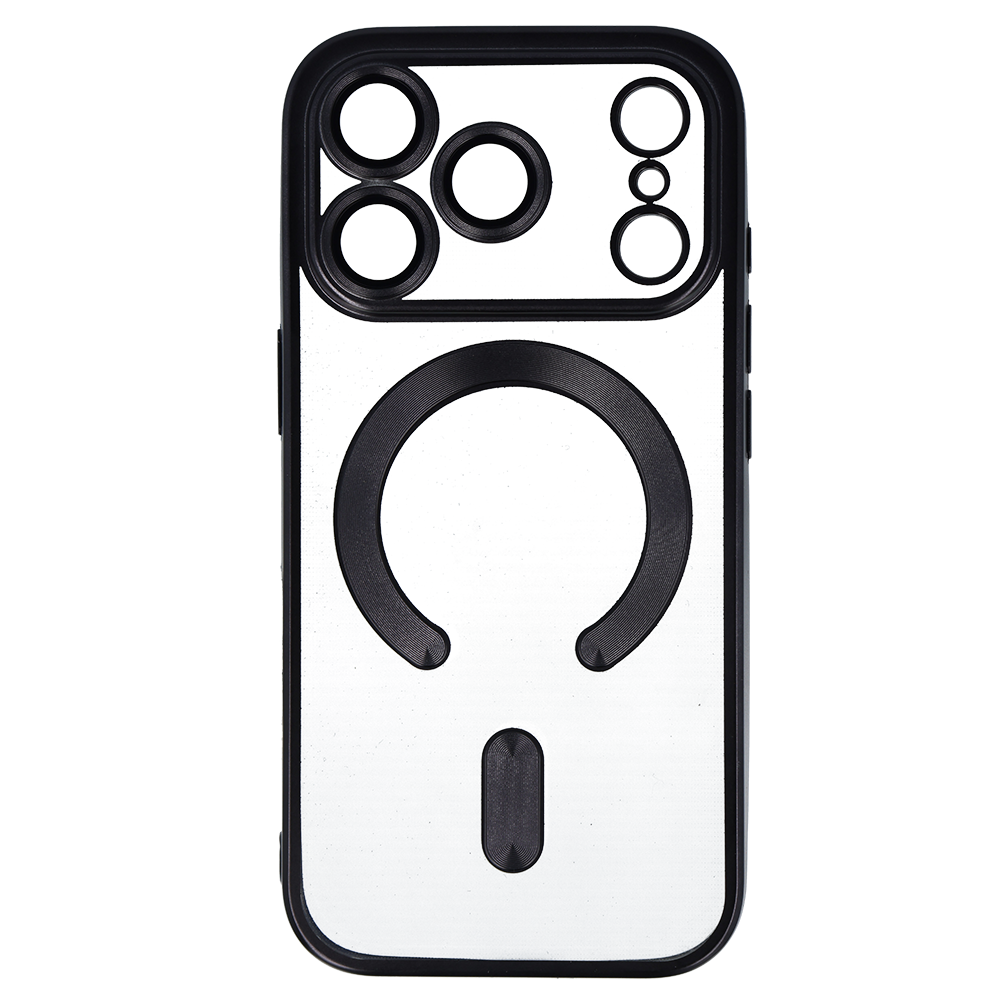 Pokrowiec Metallic Magsafe Case czarny Apple iPhone 17 Pro Max / 2