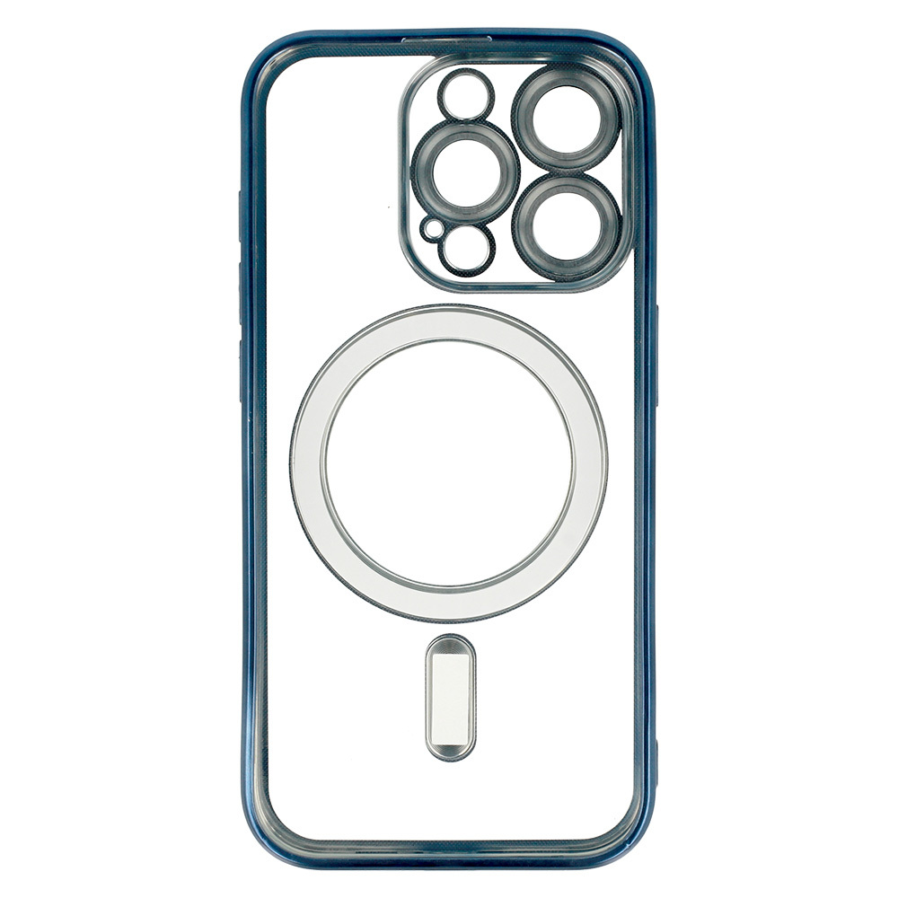 Pokrowiec Metallic Magsafe Case niebieski Apple iPhone 11 Pro Max / 5