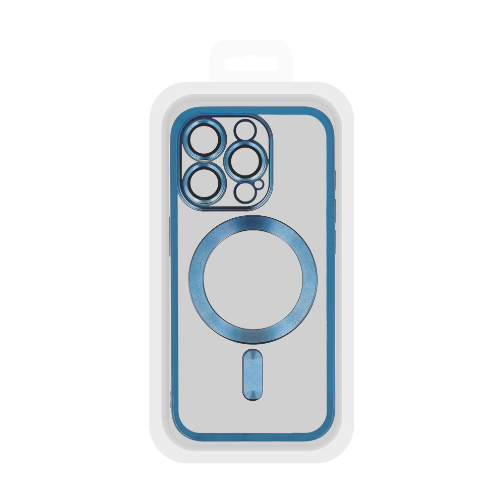 Pokrowiec Metallic Magsafe Case niebieski Apple iPhone 11 Pro Max / 8