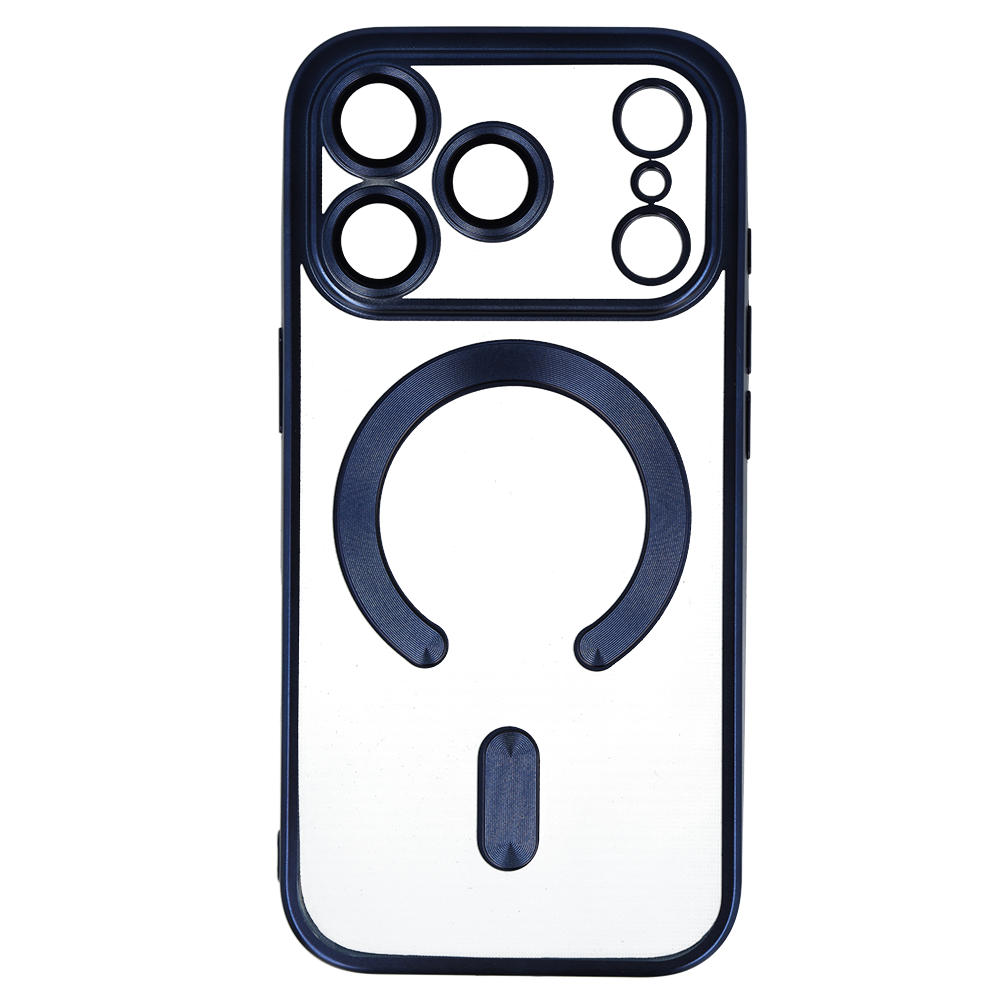 Pokrowiec Metallic Magsafe Case niebieski Apple iPhone 17 Pro / 2