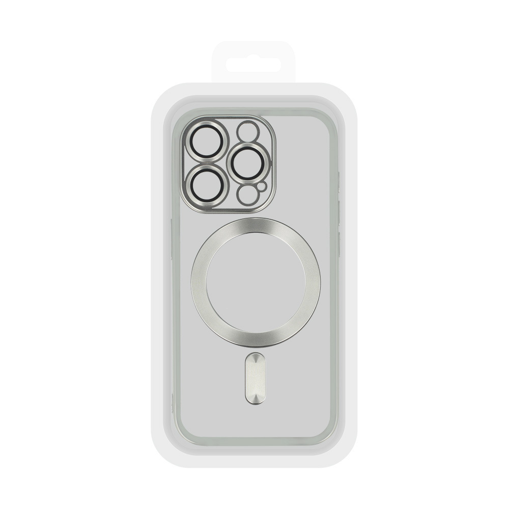 Pokrowiec Metallic Magsafe Case srebrny Apple iPhone 11 Pro Max / 8