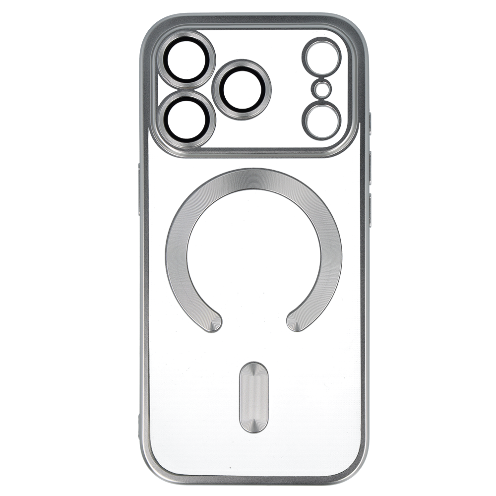Pokrowiec Metallic Magsafe Case srebrny Apple iPhone 17 Pro Max / 2