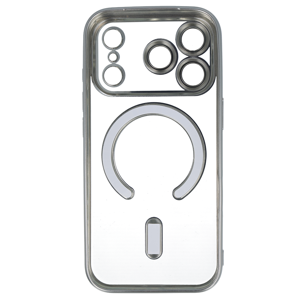 Pokrowiec Metallic Magsafe Case srebrny Apple iPhone 17 Pro Max / 3