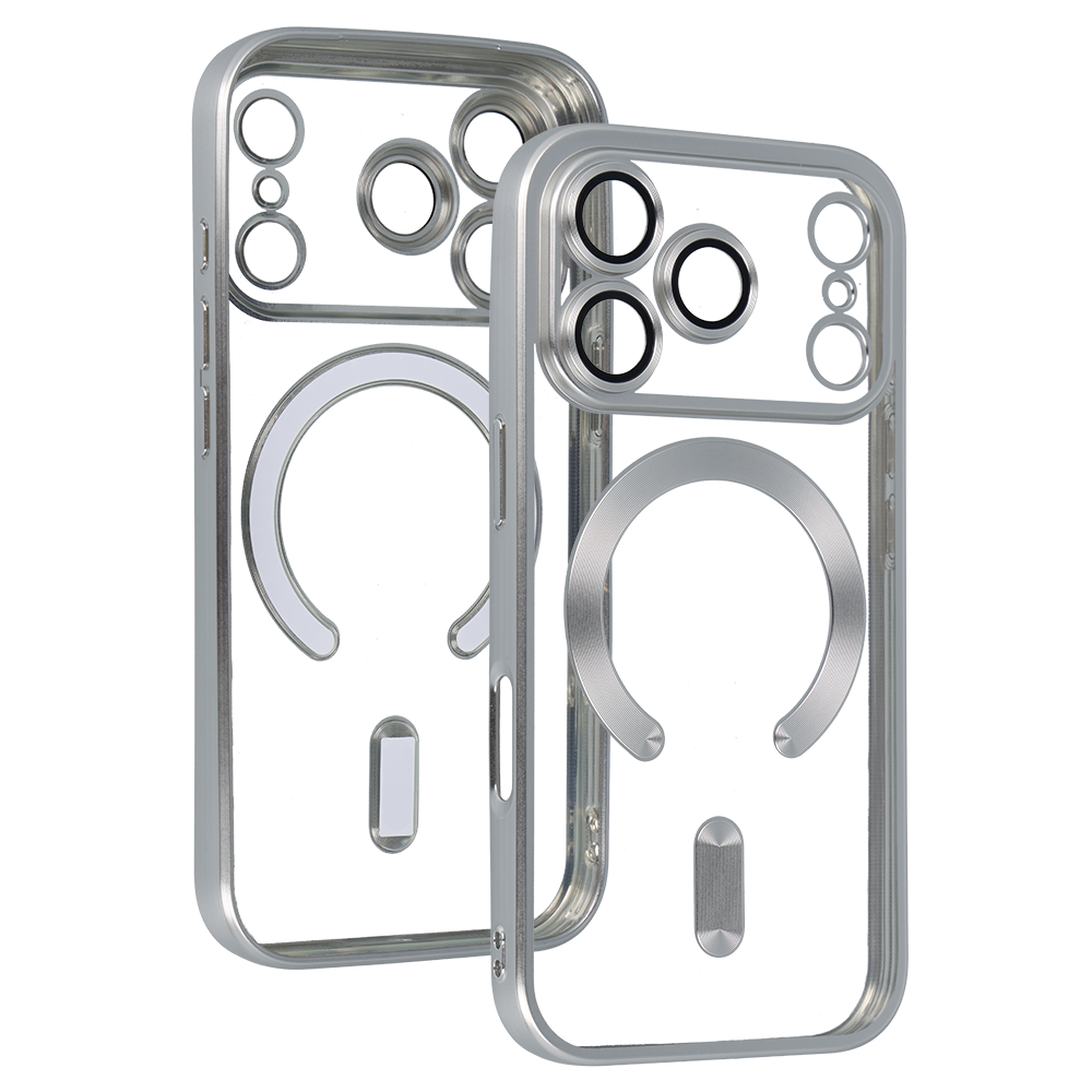 Pokrowiec Metallic Magsafe Case srebrny Apple iPhone 17 Pro Max / 4