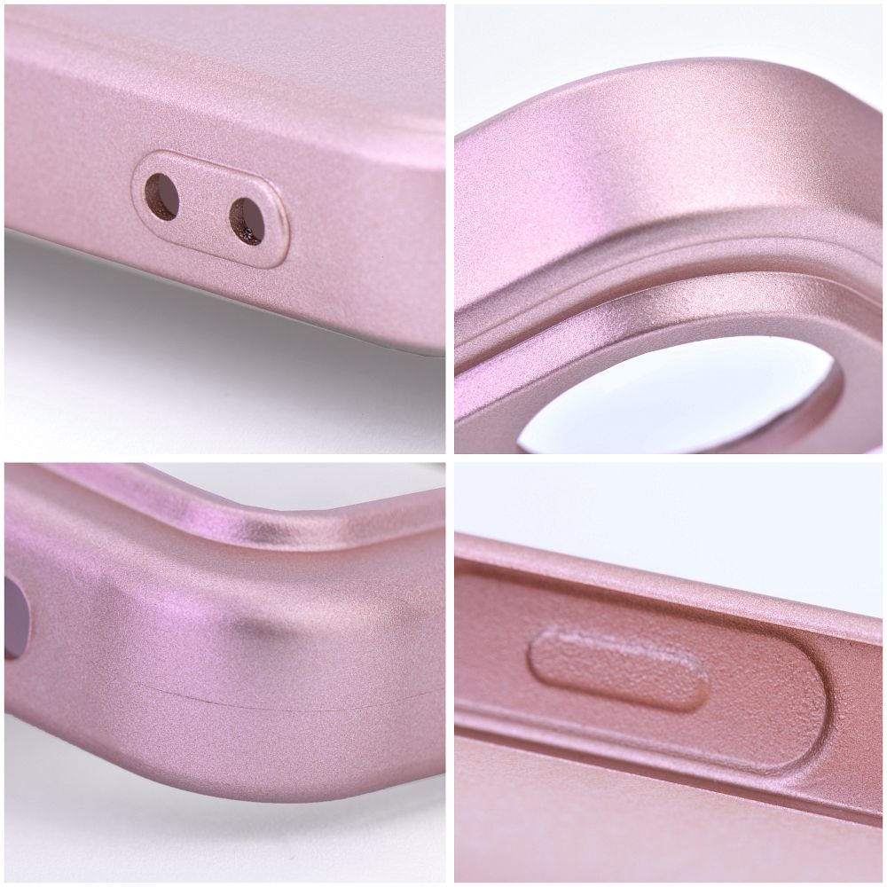 Pokrowiec Metallic różowy Apple iPhone 12 Pro / 4 Pokrowiec Metallic różowy Apple iPhone 12 Pro / 4