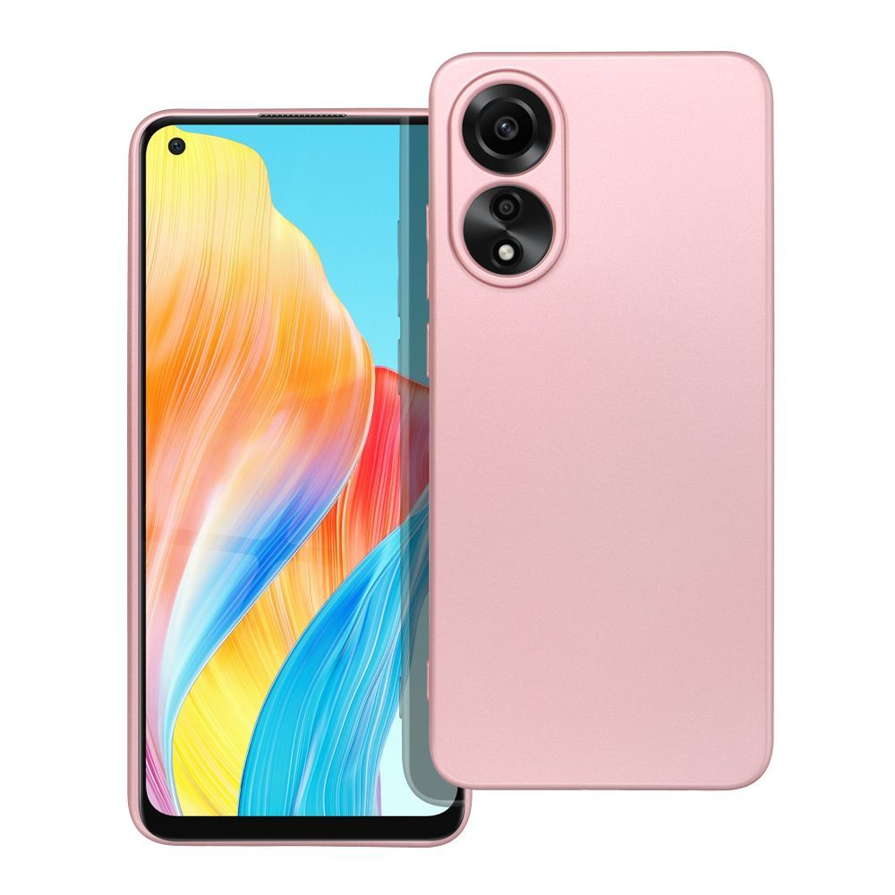 Pokrowiec Metallic r�owy Oppo A78 4G