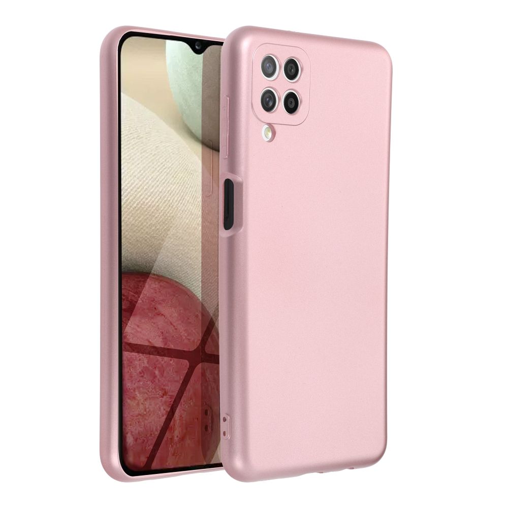 Pokrowiec Metallic r�owy Samsung Galaxy A12 / 2