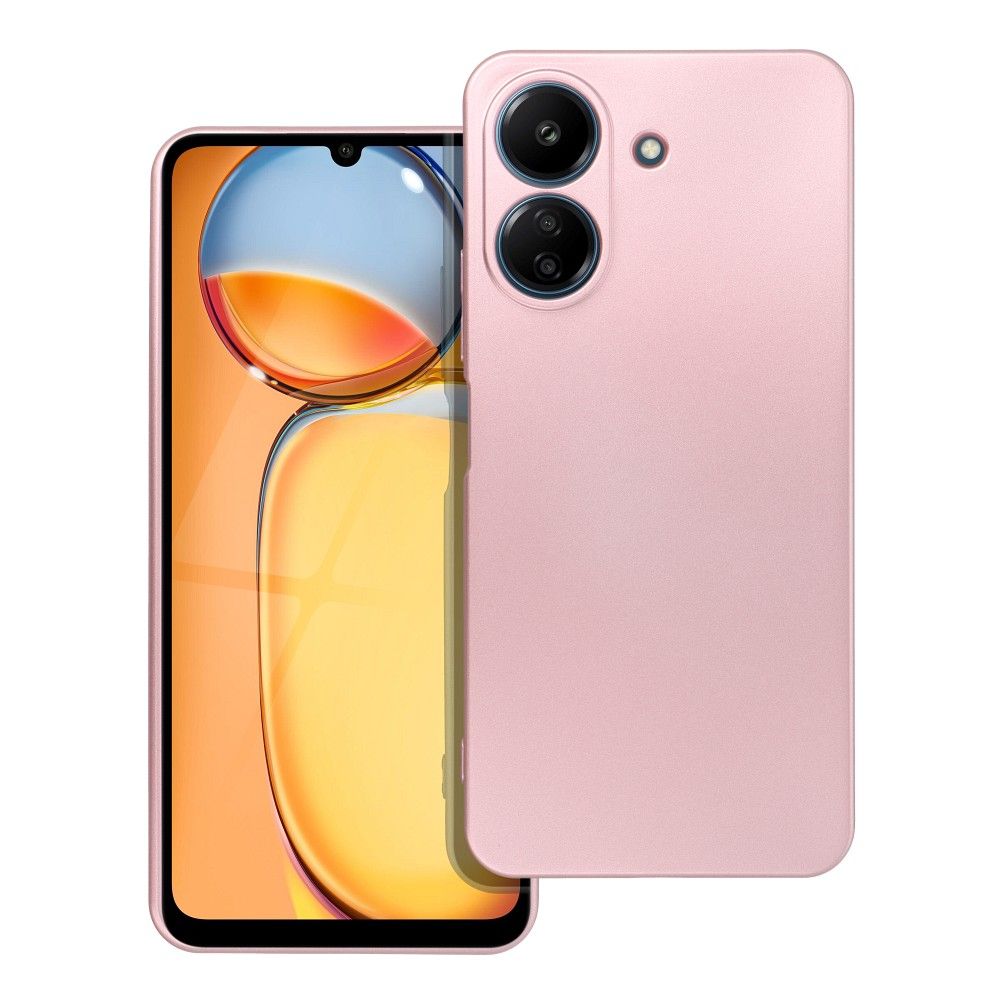 Pokrowiec Metallic r�owy Xiaomi POCO C65