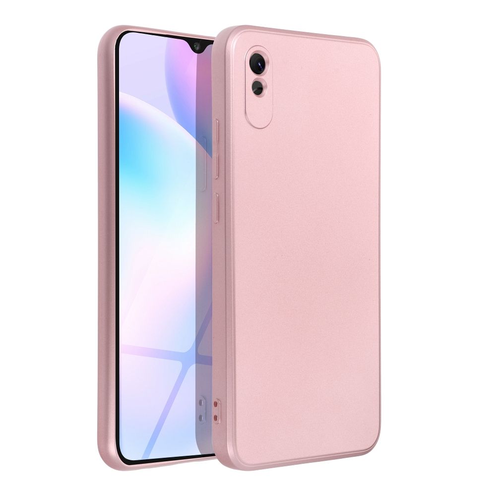 Pokrowiec Metallic r�owy Xiaomi Redmi 9AT / 2