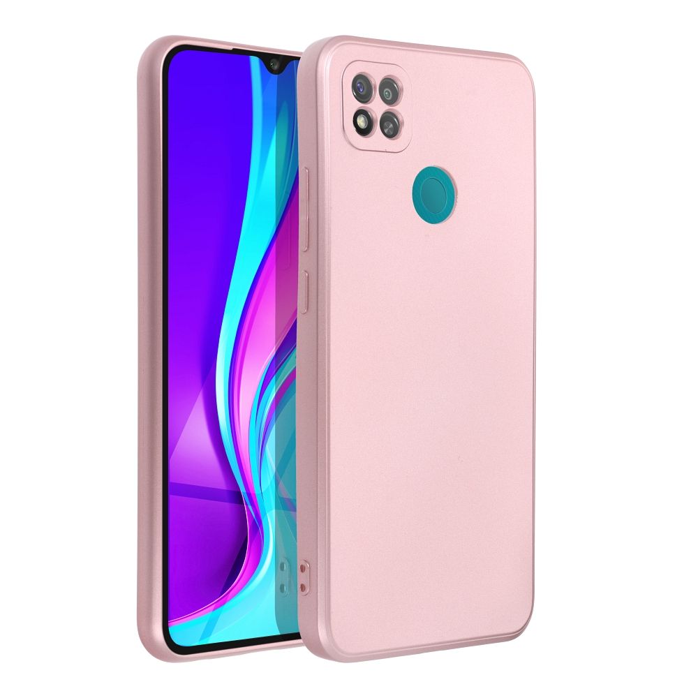 Pokrowiec Metallic r�owy Xiaomi Redmi 9C / 2