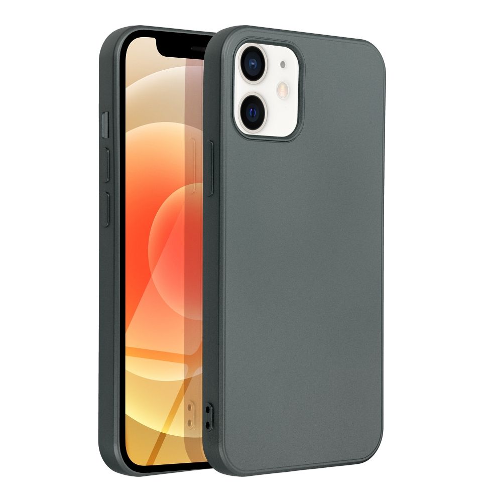 Pokrowiec Metallic szary Apple iPhone 12 Pro / 2 Pokrowiec Metallic szary Apple iPhone 12 Pro / 2
