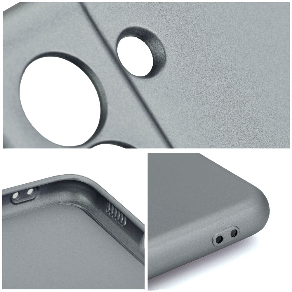 Pokrowiec Metallic szary Apple iPhone 14 / 3
