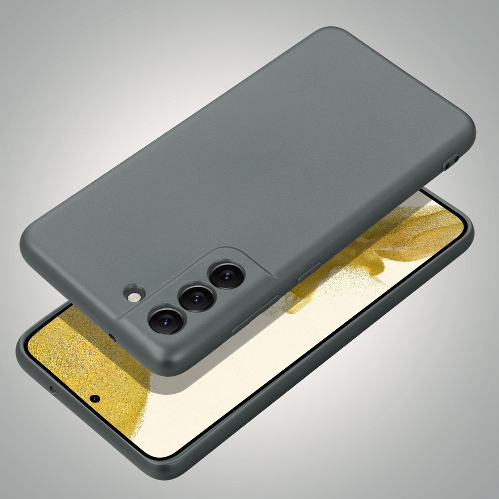 Pokrowiec Metallic szary Apple iPhone SE 2022 / 6