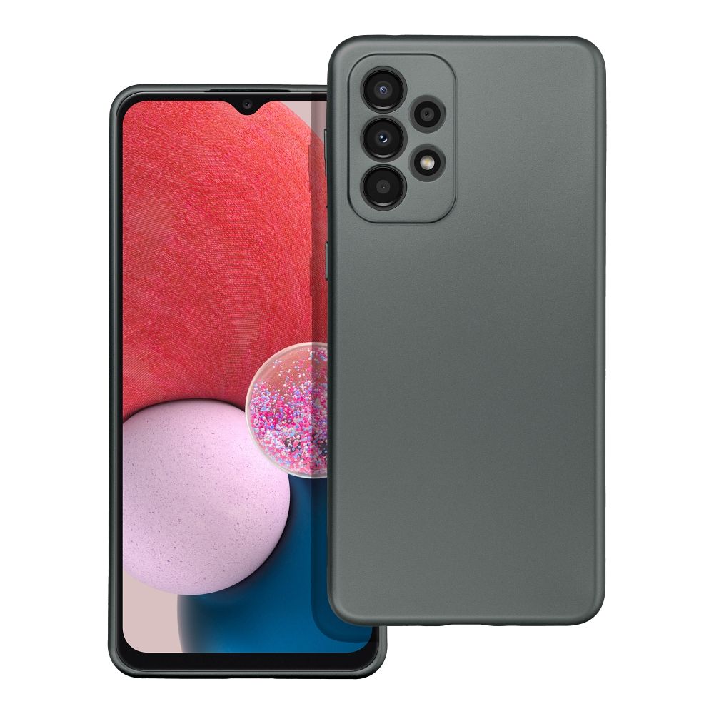 Pokrowiec Metallic szary Samsung Galaxy A33 5G