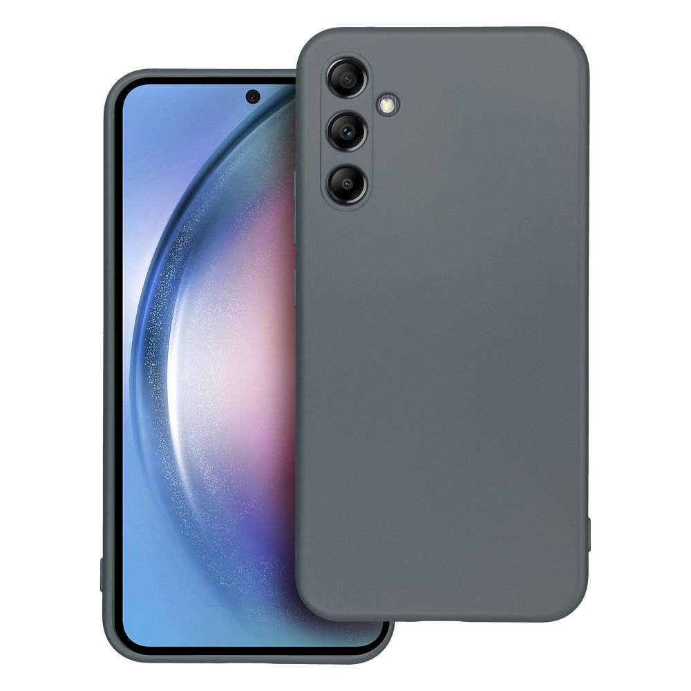 Pokrowiec Metallic szary Samsung Galaxy A34 5G