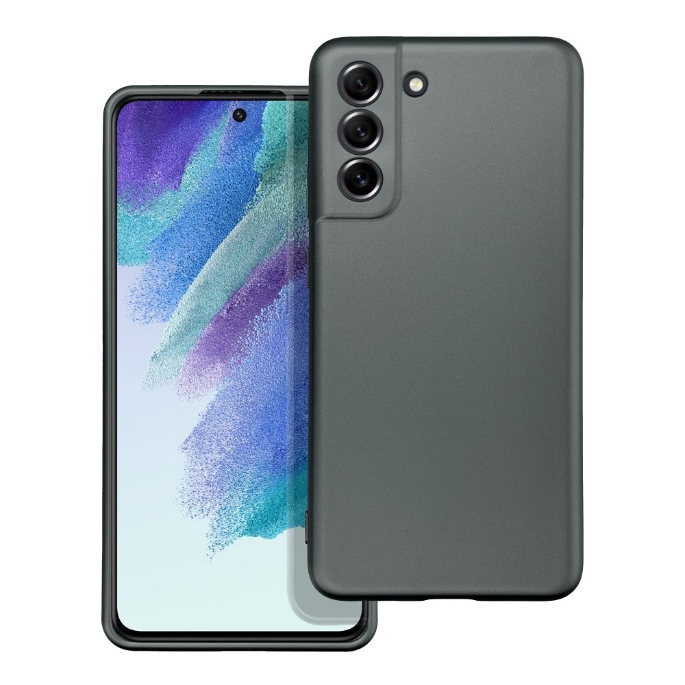 Pokrowiec Metallic szary Samsung S21 FE