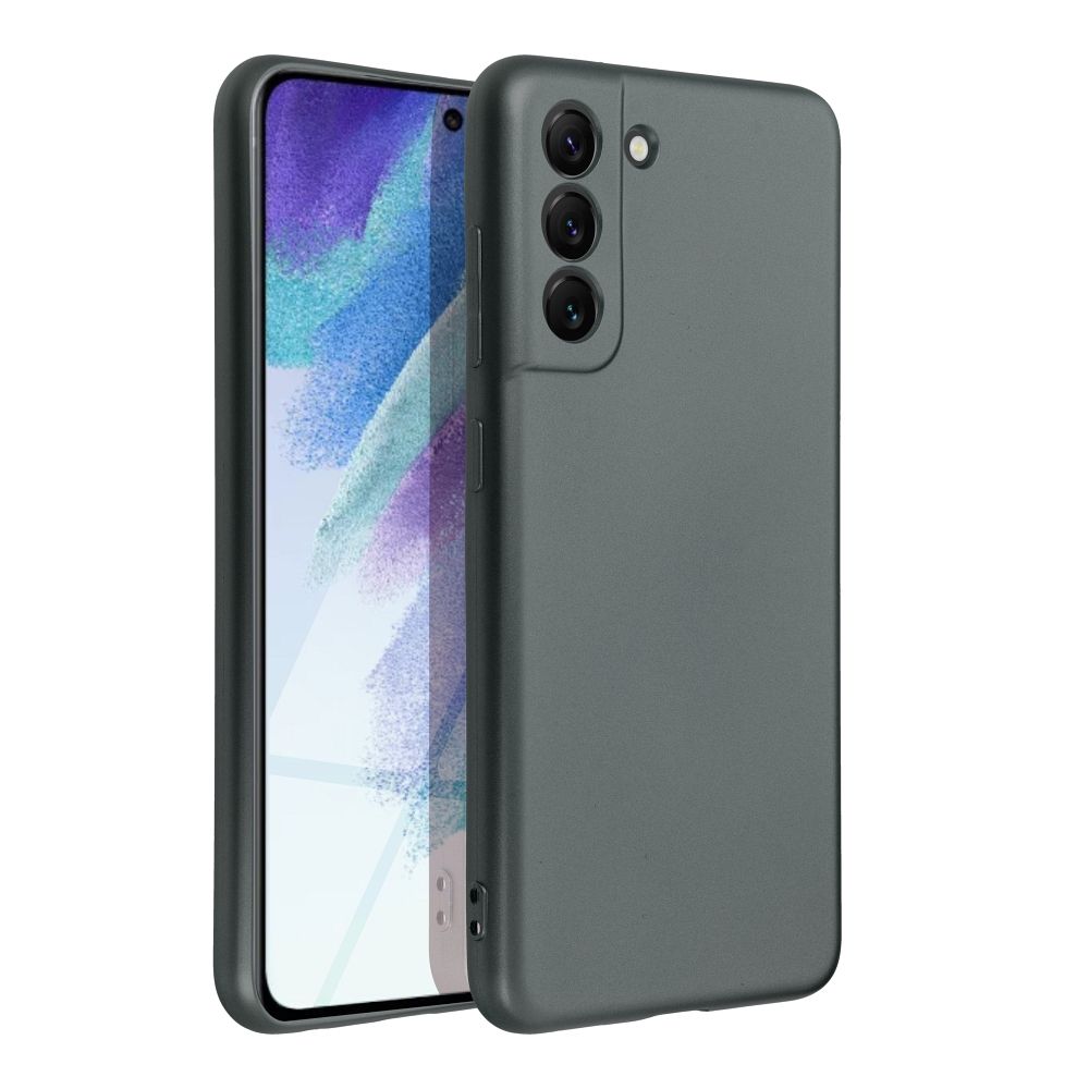Pokrowiec Metallic szary Samsung S21 FE / 2