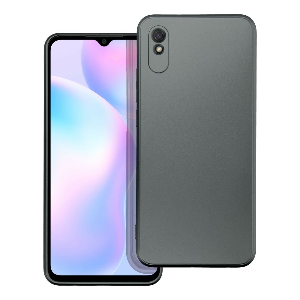Pokrowiec Metallic szary Xiaomi Redmi 9A