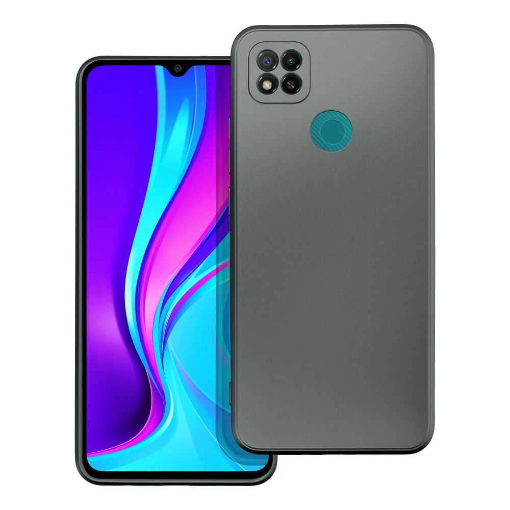 Pokrowiec Metallic szary Xiaomi Redmi 9C