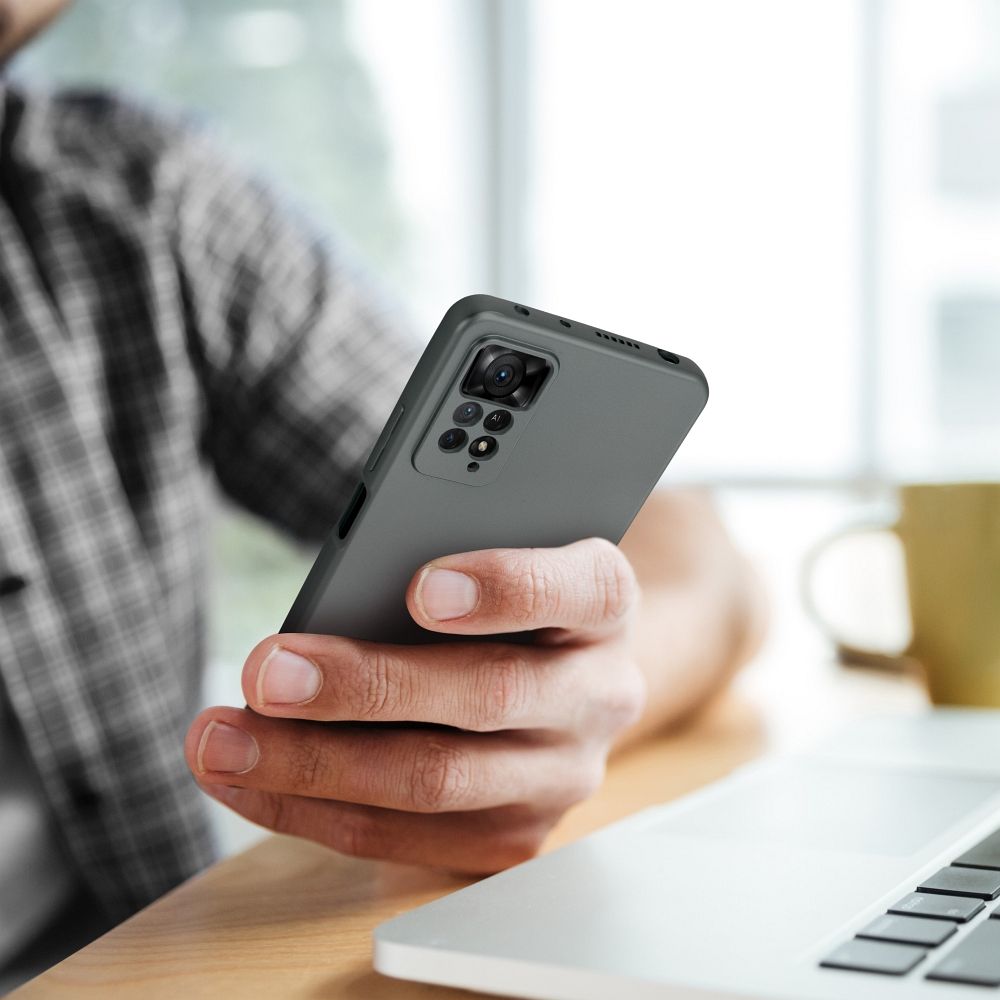 Pokrowiec Metallic szary Xiaomi Redmi Note 11 Pro 5G / 5