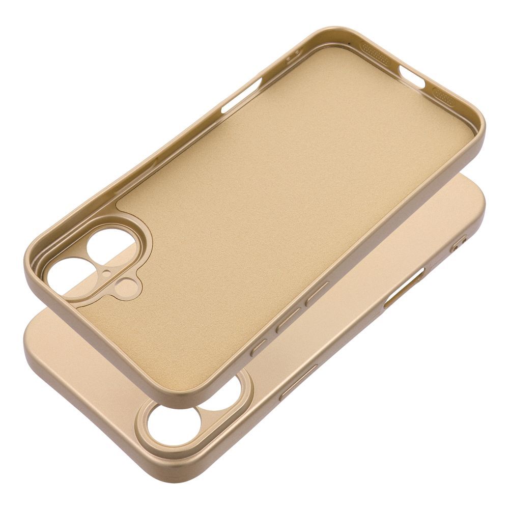 Pokrowiec Metallic złoty Apple iPhone 16 Plus / 9 Pokrowiec Metallic złoty Apple iPhone 16 Plus / 9