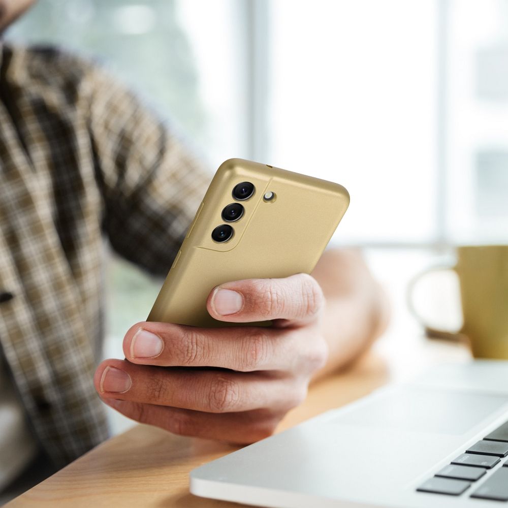 Pokrowiec Metallic z�oty Samsung Galaxy A05S / 8