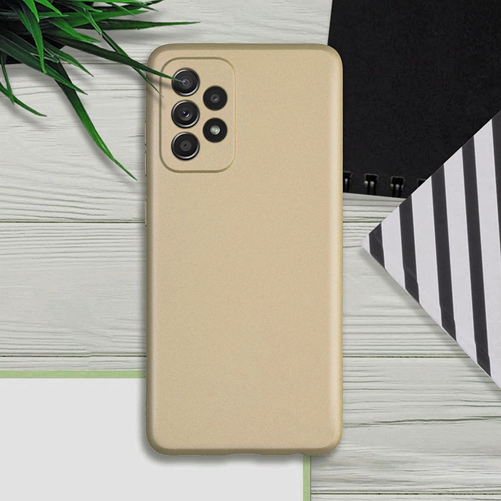 Pokrowiec Metallic z�oty Samsung Galaxy S23 Plus / 2