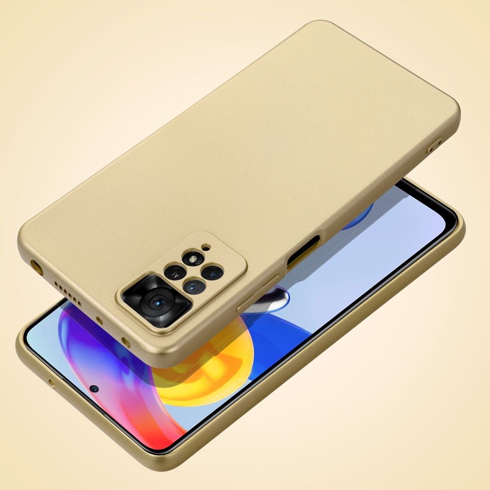 Pokrowiec Metallic z�oty Xiaomi Redmi 9A / 5