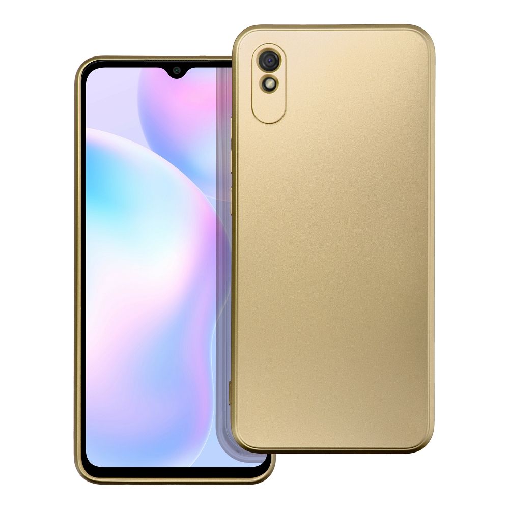 Pokrowiec Metallic z�oty Xiaomi Redmi 9AT