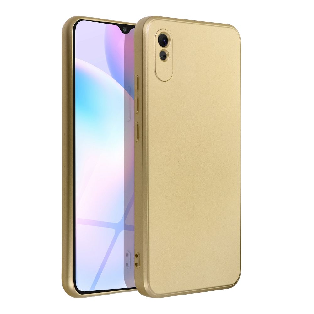 Pokrowiec Metallic z�oty Xiaomi Redmi 9AT / 2