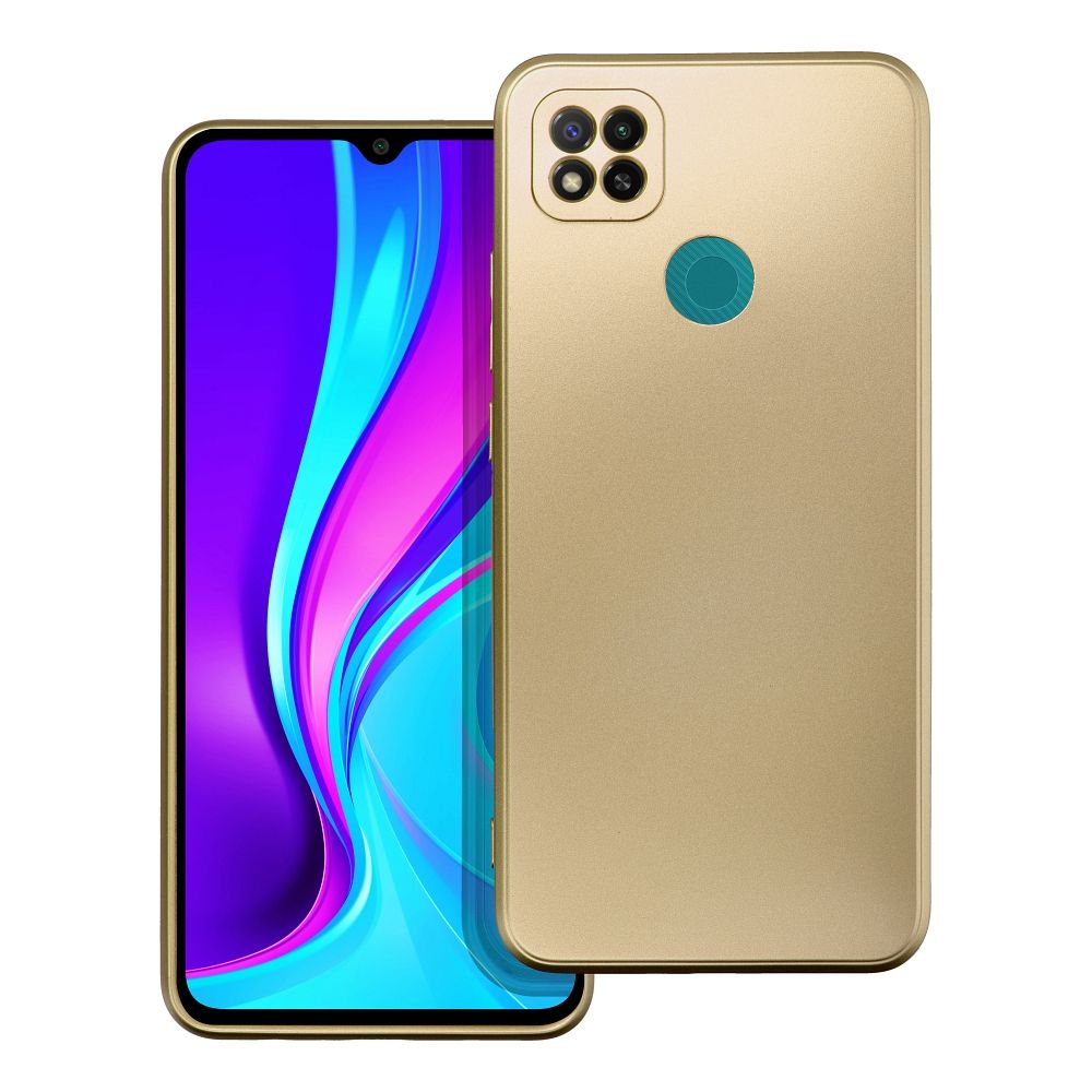 Pokrowiec Metallic z�oty Xiaomi Redmi 9C