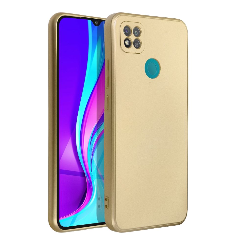 Pokrowiec Metallic z�oty Xiaomi Redmi 9C / 2