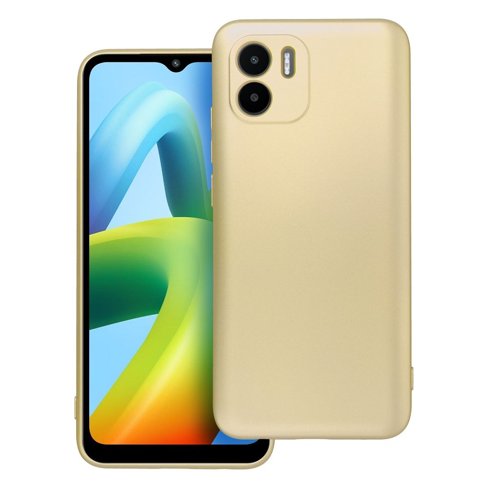 Pokrowiec Metallic złoty Xiaomi Redmi A2 Pokrowiec Metallic złoty Xiaomi Redmi A2