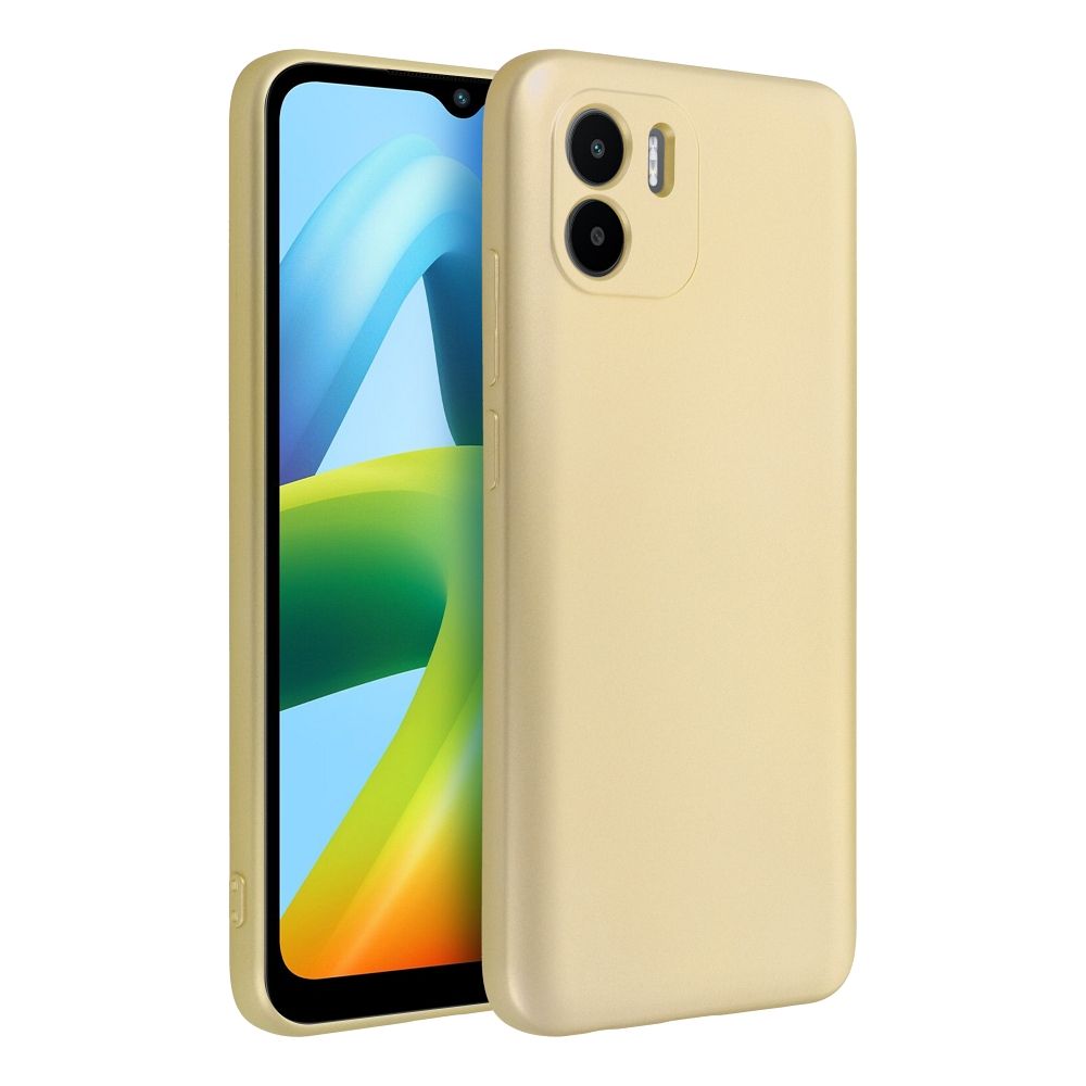Pokrowiec Metallic złoty Xiaomi Redmi A2 / 2 Pokrowiec Metallic złoty Xiaomi Redmi A2 / 2