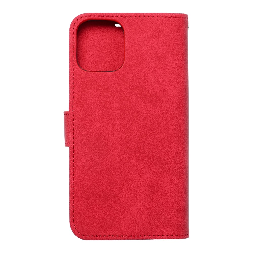 Pokrowiec Mezzo Book Choinka czerwony Apple iPhone 12 Pro / 2 Pokrowiec Mezzo Book Choinka czerwony Apple iPhone 12 Pro / 2