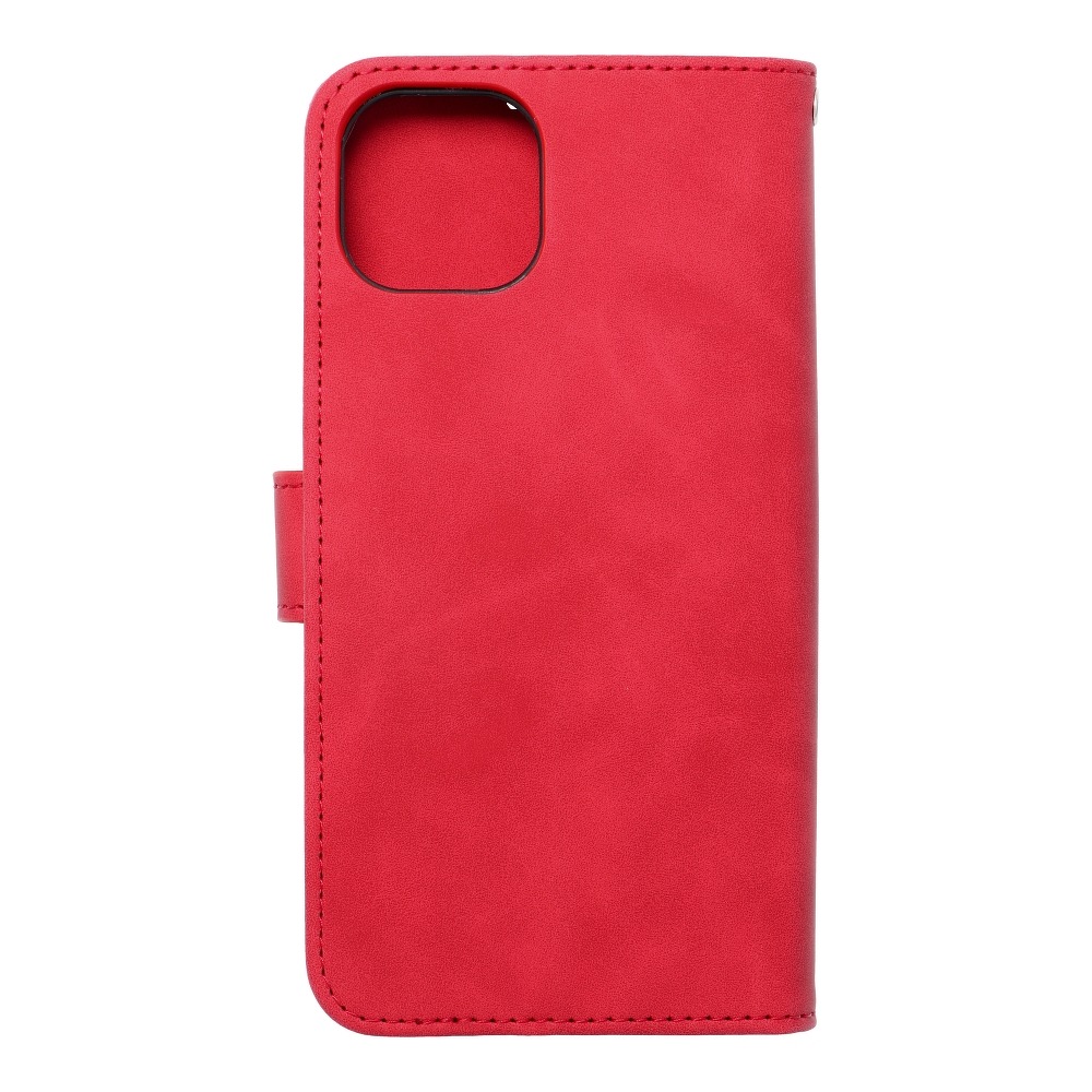 Pokrowiec Mezzo Book Choinka czerwony Apple iPhone 13 / 2