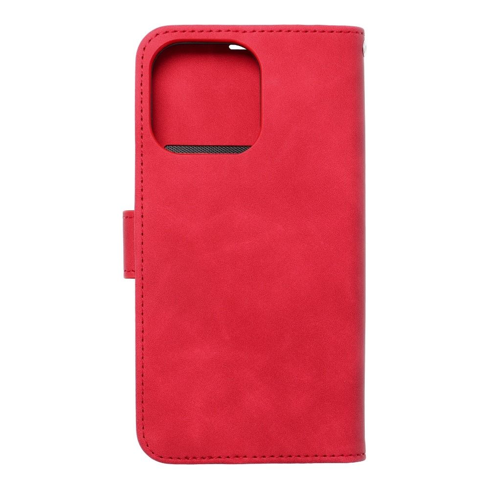 Pokrowiec Mezzo Book Choinka czerwony Apple iPhone 13 Pro / 2
