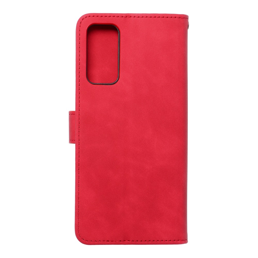 Pokrowiec Mezzo Book Choinka czerwony Samsung Galaxy S20 FE / 2