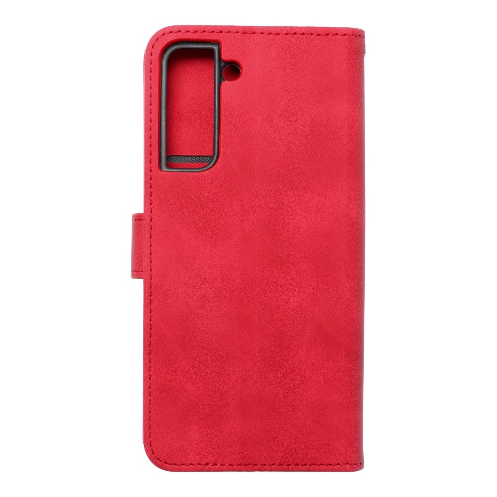 Pokrowiec Mezzo Book Choinka czerwony Samsung Galaxy S21 FE 5G / 2