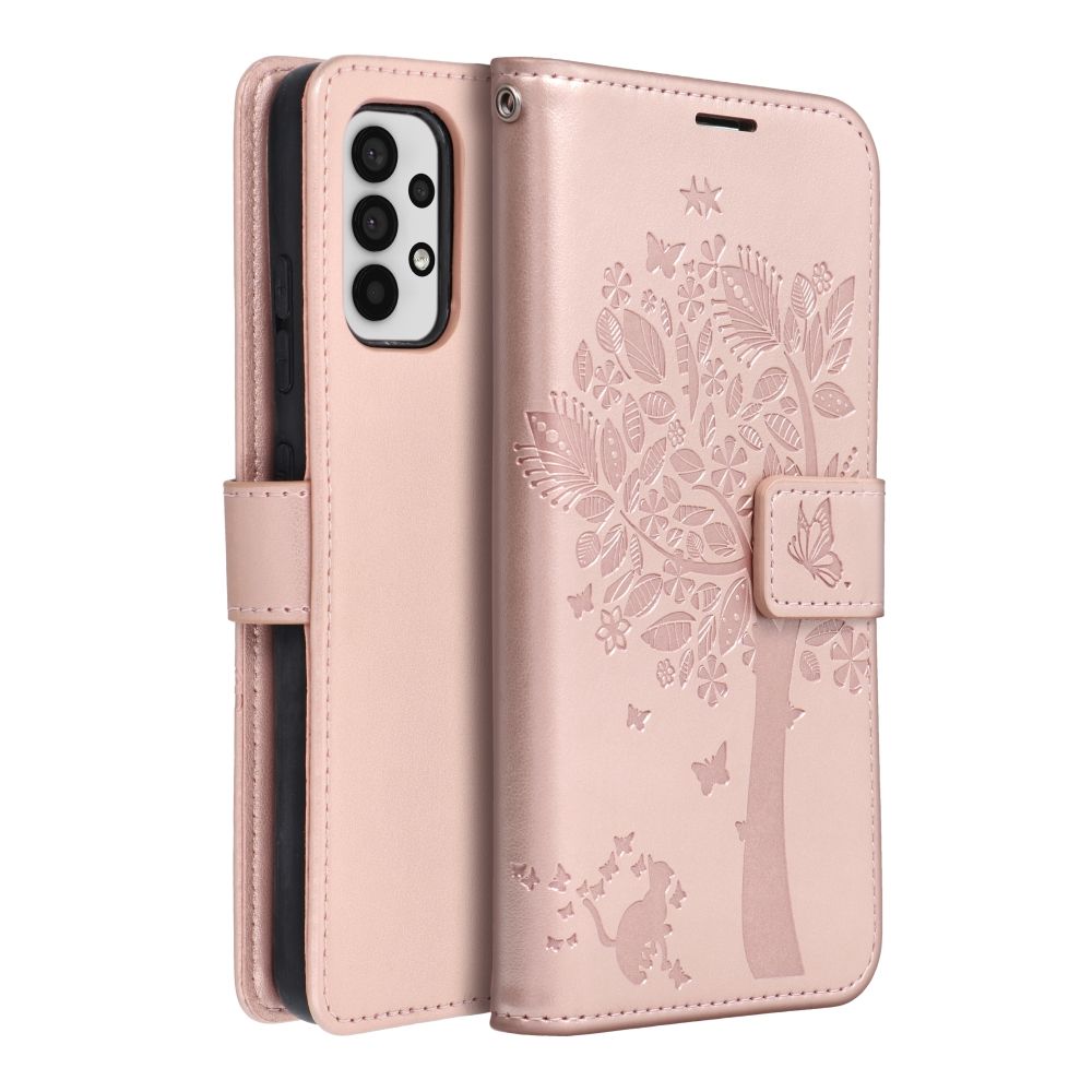 Pokrowiec Mezzo Book Drzewo różowy Samsung Galaxy A32 4G / 4 Pokrowiec Mezzo Book Drzewo różowy Samsung Galaxy A32 4G / 4