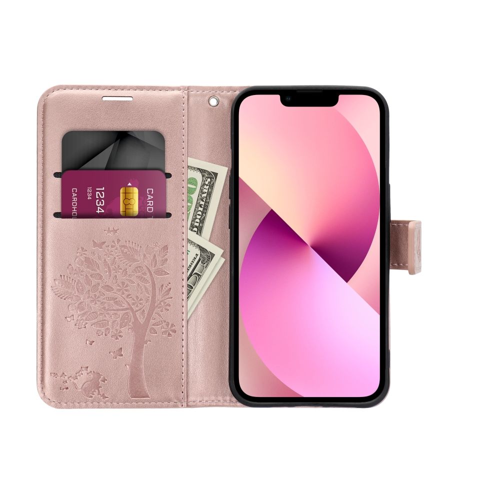 Pokrowiec Mezzo Book Drzewo różowy Samsung Galaxy A32 4G / 5 Pokrowiec Mezzo Book Drzewo różowy Samsung Galaxy A32 4G / 5