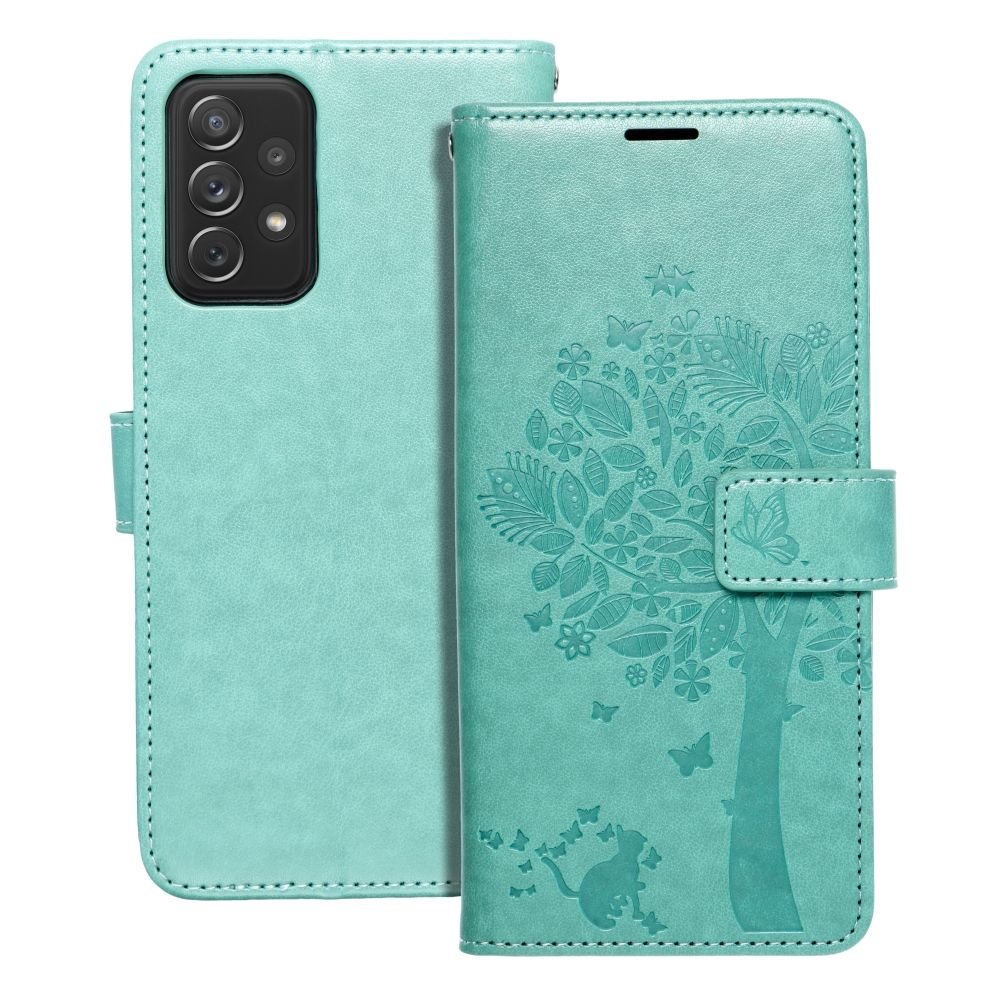 Pokrowiec Mezzo Book Drzewo zielony Samsung A72