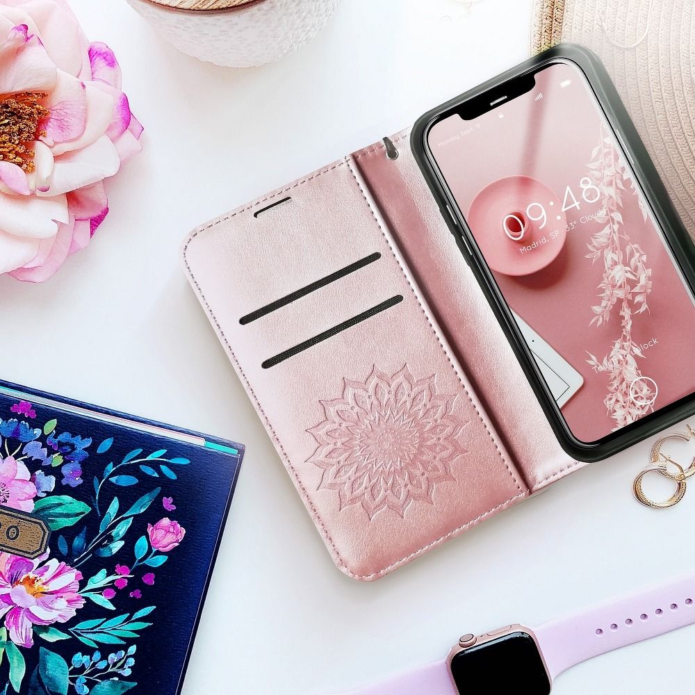 Pokrowiec Mezzo Book Mandala r�owy Samsung Galaxy A52 / 6