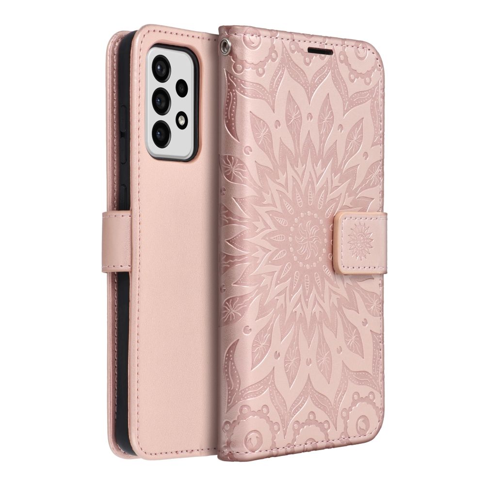 Pokrowiec Mezzo Book Mandala różowy Samsung A72 / 2 Pokrowiec Mezzo Book Mandala różowy Samsung A72 / 2