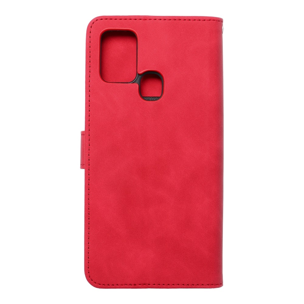Pokrowiec Mezzo Book Renifery czerwony Samsung Galaxy A21s / 2