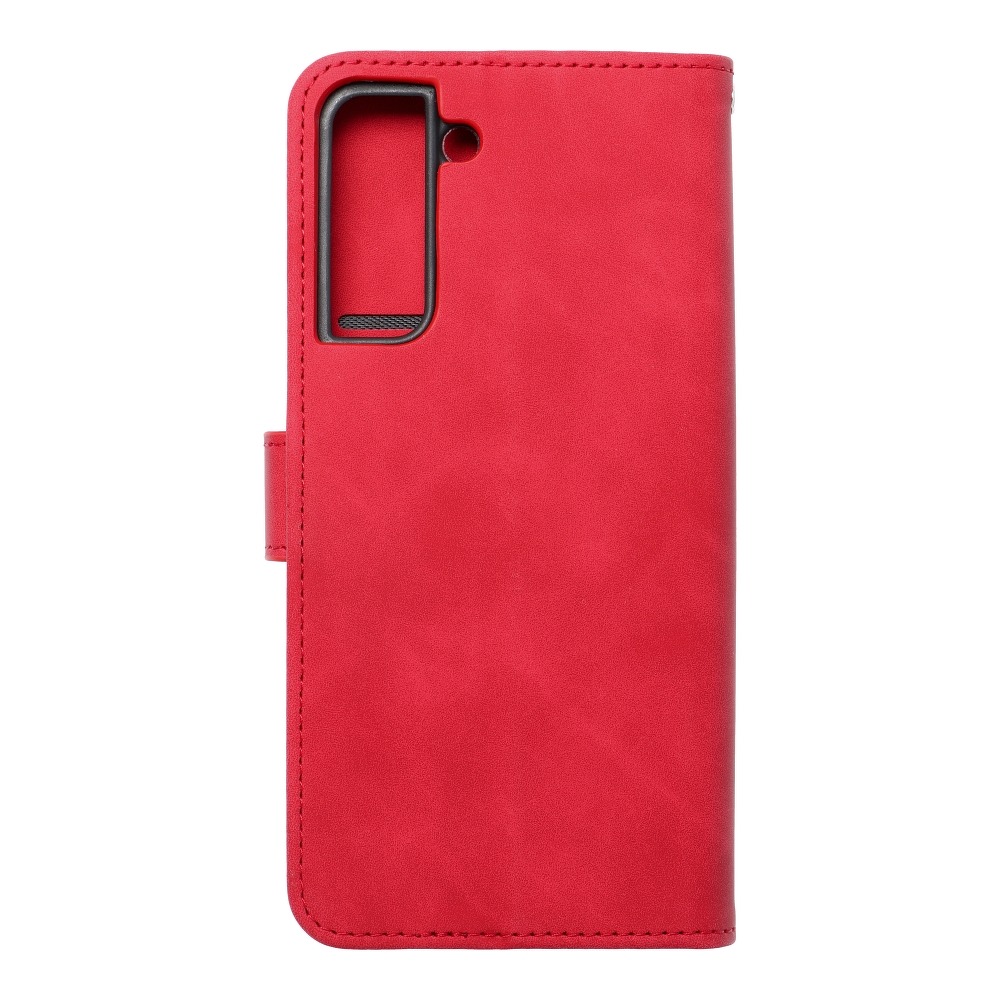 Pokrowiec Mezzo Book Renifery czerwony Samsung Galaxy S21 FE 5G / 2